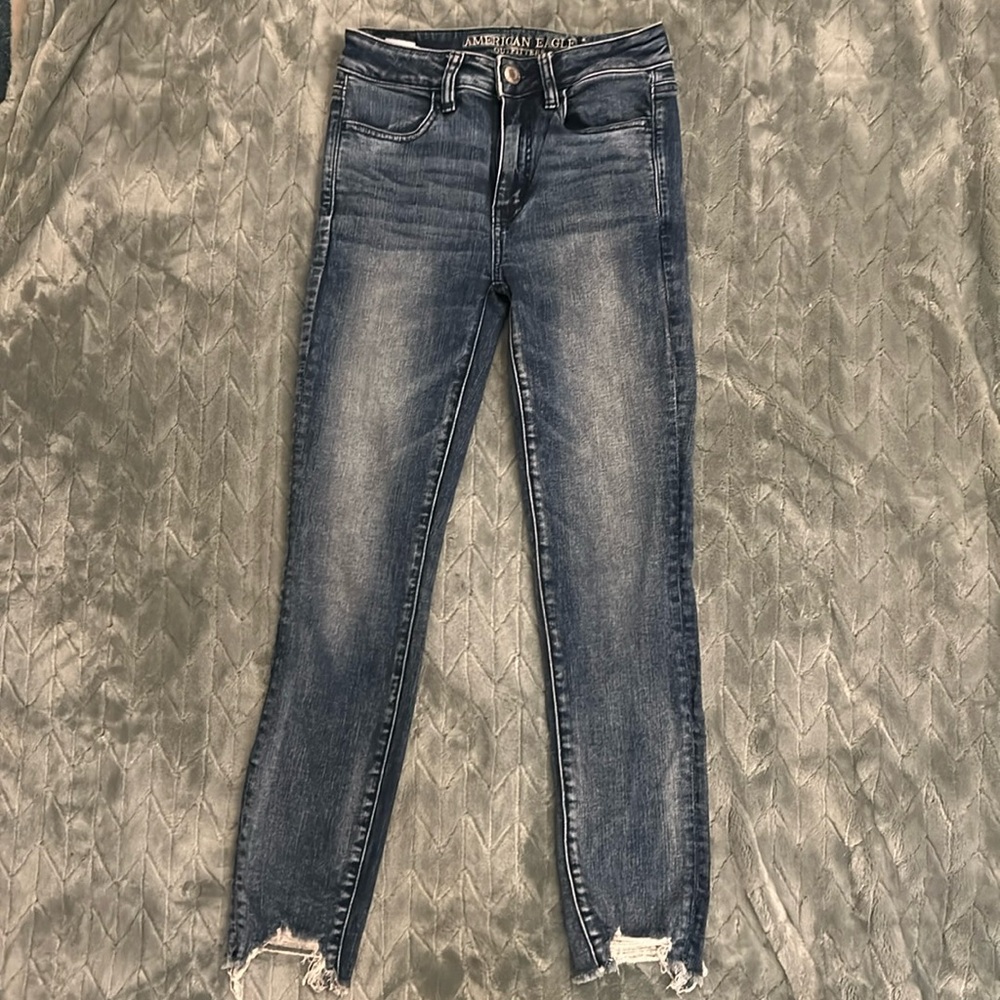 American Eagle Hi-Rise Crop Jeggings